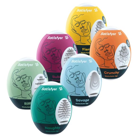 Satisfyer Egg Set - munandimasturbaator komplekt (6tk)