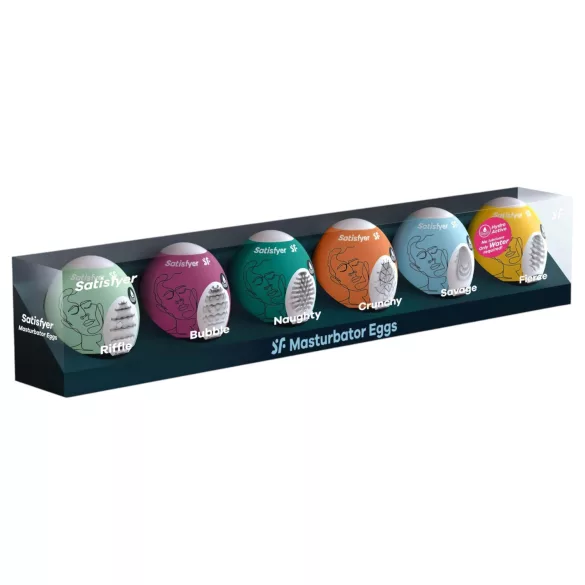 Satisfyer Egg Set - munavibraatorite komplekt 6 tk