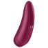 Satisfyer Curvy 1+ - nutikas õhulaine kliimaksija (punane)