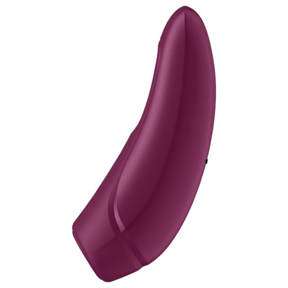 Satisfyer Curvy 1+ - nutikas õhulainete klitoristimulaator - punane
