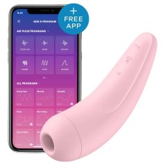   Satisfyer Curvy 2+ - kliitoristimulaator õhulainetega - roosa