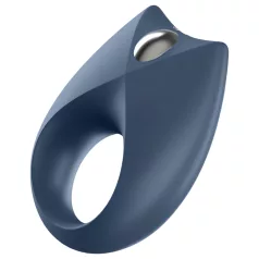   Satisfyer Royal One - rakendusega juhitav vibreeriv peenisering meestele (sinine)