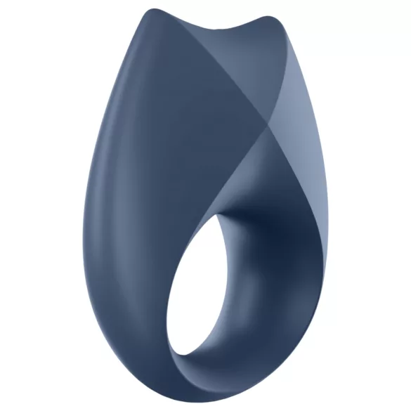 Satisfyer Royal One - rakendusega juhitav vibreeriv peenisering meestele (sinine)