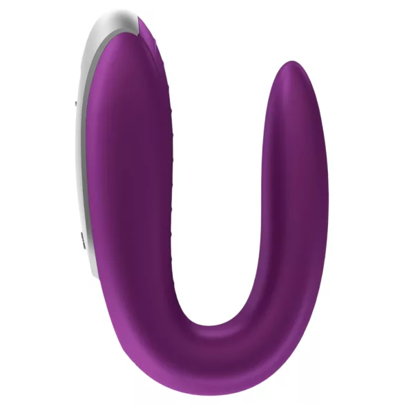 Satisfyer Double Fun - rakendusega juhitav paaride vibraator (lilla)