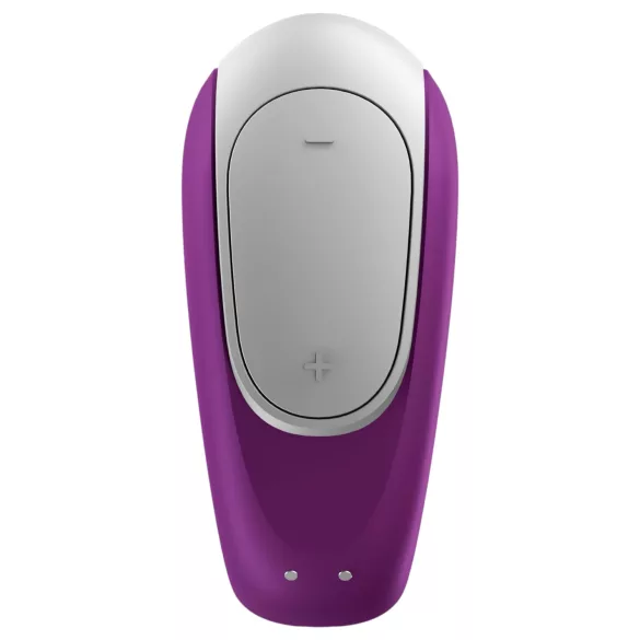 Satisfyer Double Fun - rakendusega juhitav paaride vibraator (lilla)