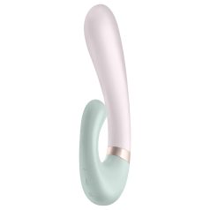   Satisfyer Heat Wave - vibreeriv soojendusega jänkuvibraator - menta