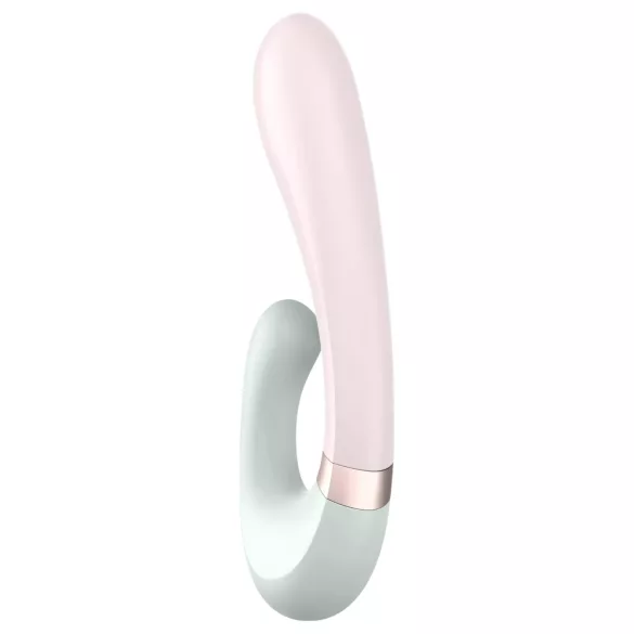 Satisfyer Heat Wave - Äpiga juhitav soojendusega vibraator (mündiroheline)