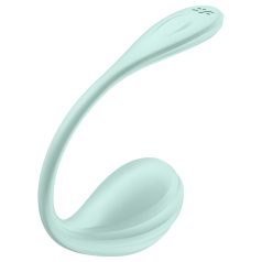   Satisfyer Smooth Petal - vibraatorimuna - nutifunktsioon - roheline