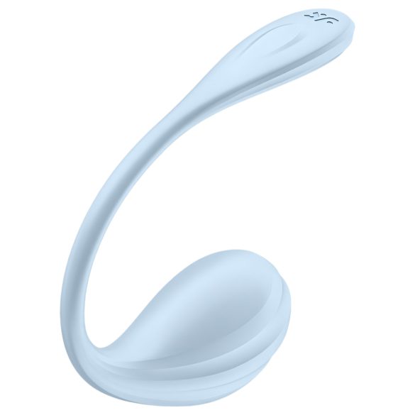 Satisfyer Sile Petal - nutikas vibraatorimuna (sinine)