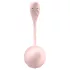 Satisfyer Ribbed Petal - juhtmevaba vibreeriv muna - roosa