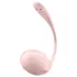 Satisfyer Ribbed Petal - juhtmevaba vibreeriv muna - roosa