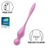 Satisfyer Love Birds 1 - nutikas, vibreeriv geishakuul (roosa)
