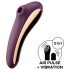 Satisfyer Dual Kiss - 2in1, tupe- ja kliitorivibraator (lilla)