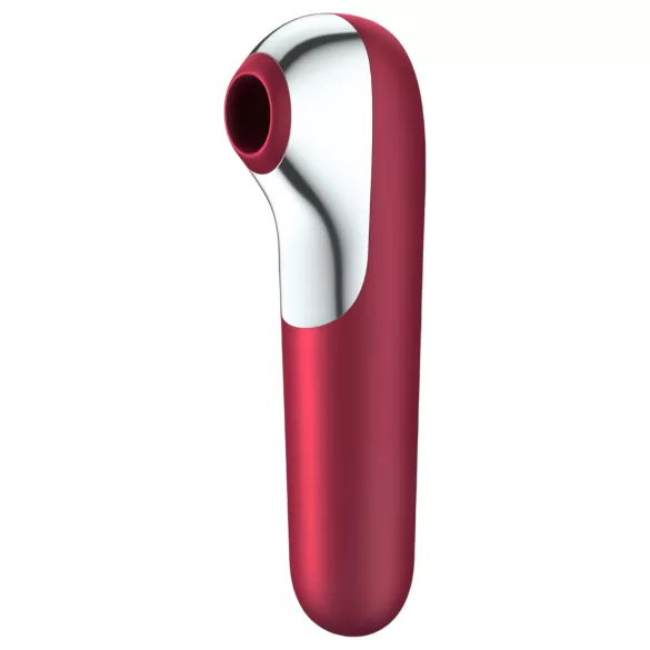 Satisfyer Dual Love - nutikas tupe- ja kliitorivibraator - punane