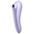 Satisfyer Dual Pleasure - nutikas 2in1 õhulainevibraator (lilla)