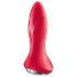 Satisfyer Rotator Plug 1 - pärlitega anaalvibraator (punane)