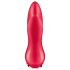 Satisfyer Rotator Plug 1 - pärlitega anaalvibraator (punane)
