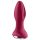 Satisfyer Rotator Plug 2 - laetav pärlitega anaalvibraator (punane)