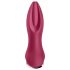 Satisfyer Rotator Plug 2 - laetav pärlitega anaalvibraator (punane)