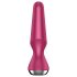 Satisfyer Plug-ilicious 2 - nutikas anaaldildo (punane)