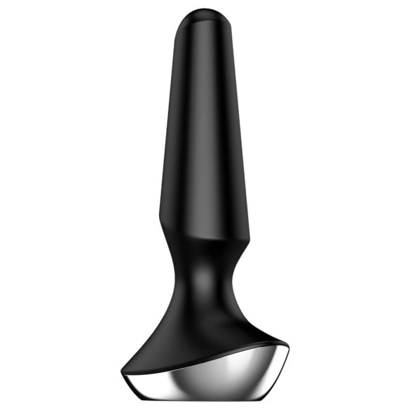 Satisfyer Plug-ilicious 2 - nutikas anaalvibraator (must)