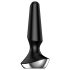 Satisfyer Plug-ilicious 2 - nutikas anaalvibraator (must)