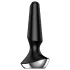 Satisfyer Plug-ilicious 2 - rakendusega juhitav anaalvibraator (must)
