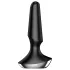 Satisfyer Plug-ilicious 2 - rakendusega juhitav anaalvibraator (must)
