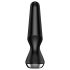 Satisfyer Plug-ilicious 2 - nutikas anaalvibraator (must)