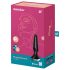 Satisfyer Plug-ilicious 2 - nutikas anaalvibraator (must)