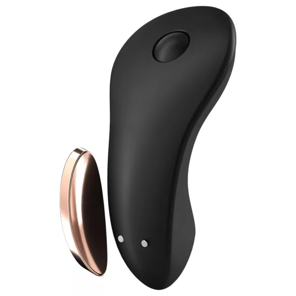 Satisfyer Little Secret - nutikas kliitorivibraator - veekindel must