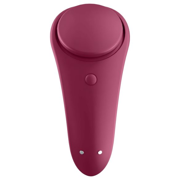Satisfyer Sexy Secret - nutikas vee­kindel püksikute vibraator - punane