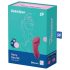 Satisfyer Sexy Secret - nutikas veekindel aluspükste vibraator (punane)