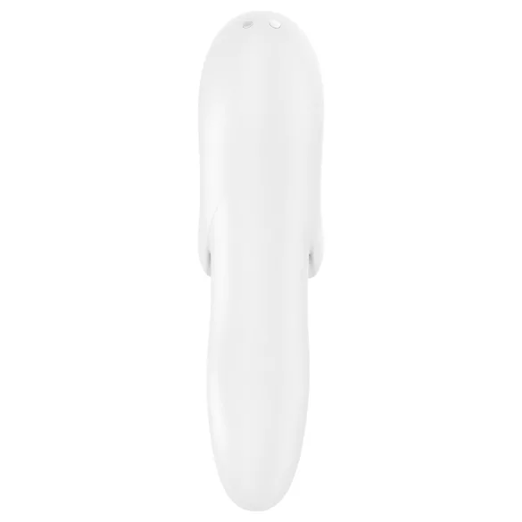 Satisfyer Bold Lover - akuga veekindel sõrmevibraator - valge