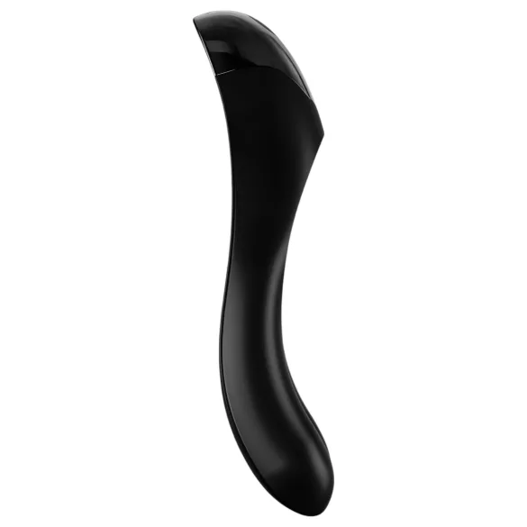 Satisfyer Candy Cane - vee- ja akukindel kaheharuline vibraator - must