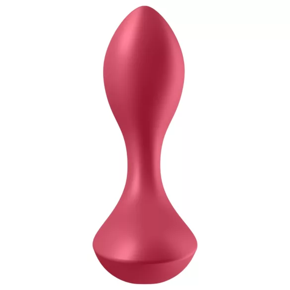 Satisfyer Backdoor Lover - akuga veekindel anaalvibraator - punane