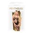 Penthouse Hot Nightfall - laineline, avatud võrksärk (must) - XL