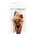 Penthouse Dirty Mind - avatud võrkbodysuit - must - XL