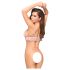 Penthouse Double Spice - pitsiline rinnahoidja komplekt (nude) - M/L