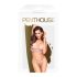 Penthouse Double Spice - pitsiline rinnahoidja komplekt (nude) - M/L