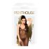 Penthouse Love on Fire - pikk, särav, läbipaistev kleit stringidega (must) - L/XL