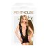 Penthouse Flame on the Rock - võrkkleit (must) - XL