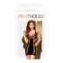 Penthouse Juicy Poison - rihmaga minikleit (must)