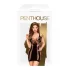 Penthouse Juicy Poison - minikleit rihmadega - must
