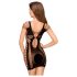 Penthouse Juicy Poison - rihmaga minikleit (must) - XL