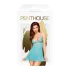 Penthouse - naiste öösärk ja stringid - türkiissinine - M/L