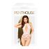 Penthouse Toxic Pulber - kaelaümbrusega valge body - L/XL