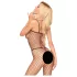 Penthouse - avatud võrkbodysuit - must - XL