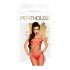 Penthouse - avatud võrkkangast catsuit - punane