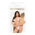 Penthouse - avatud võrkbodysuit - valge - XL